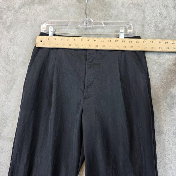 GAP Pants Womens 10 Petite Black Softsuit Trouser Tencel Lyocell Dressy Office - Picture 2 of 12